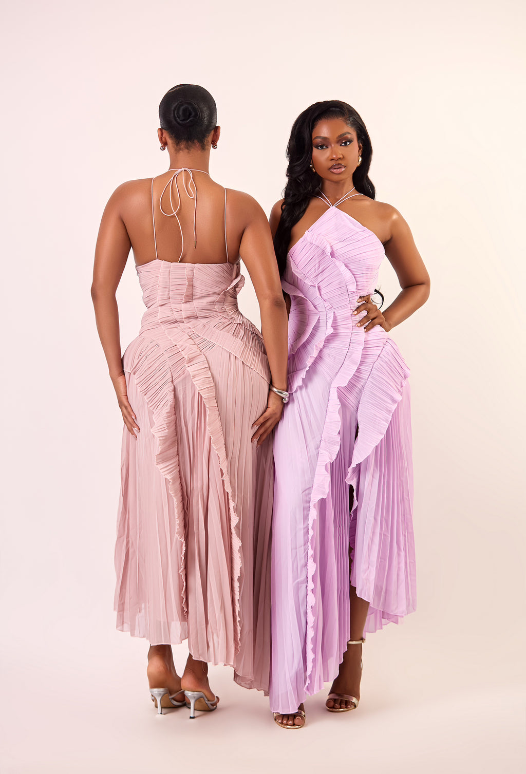 Valencia Ruffle Maxi Dress