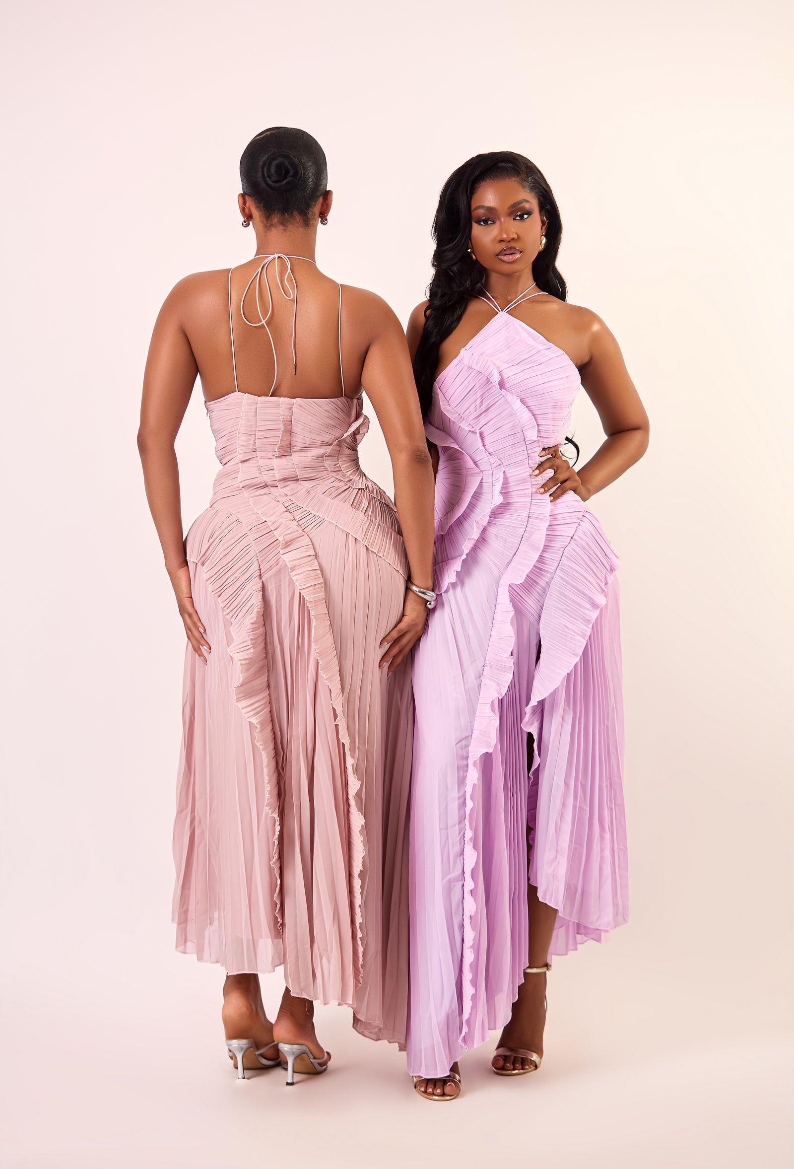 Valencia Ruffle Maxi Dress