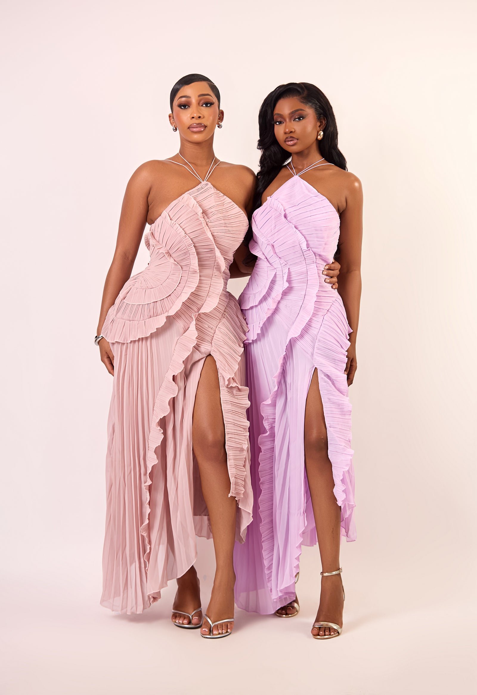 Valencia Ruffle Maxi Dress