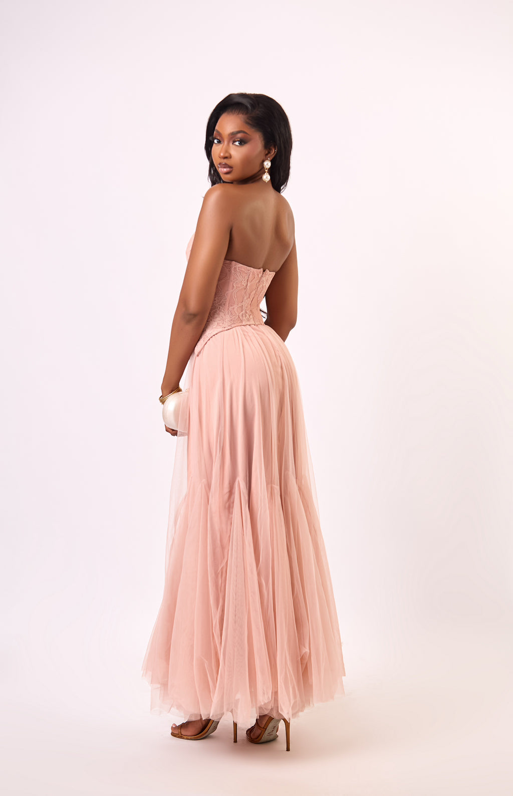 Brielle Tulle Maxi Dress