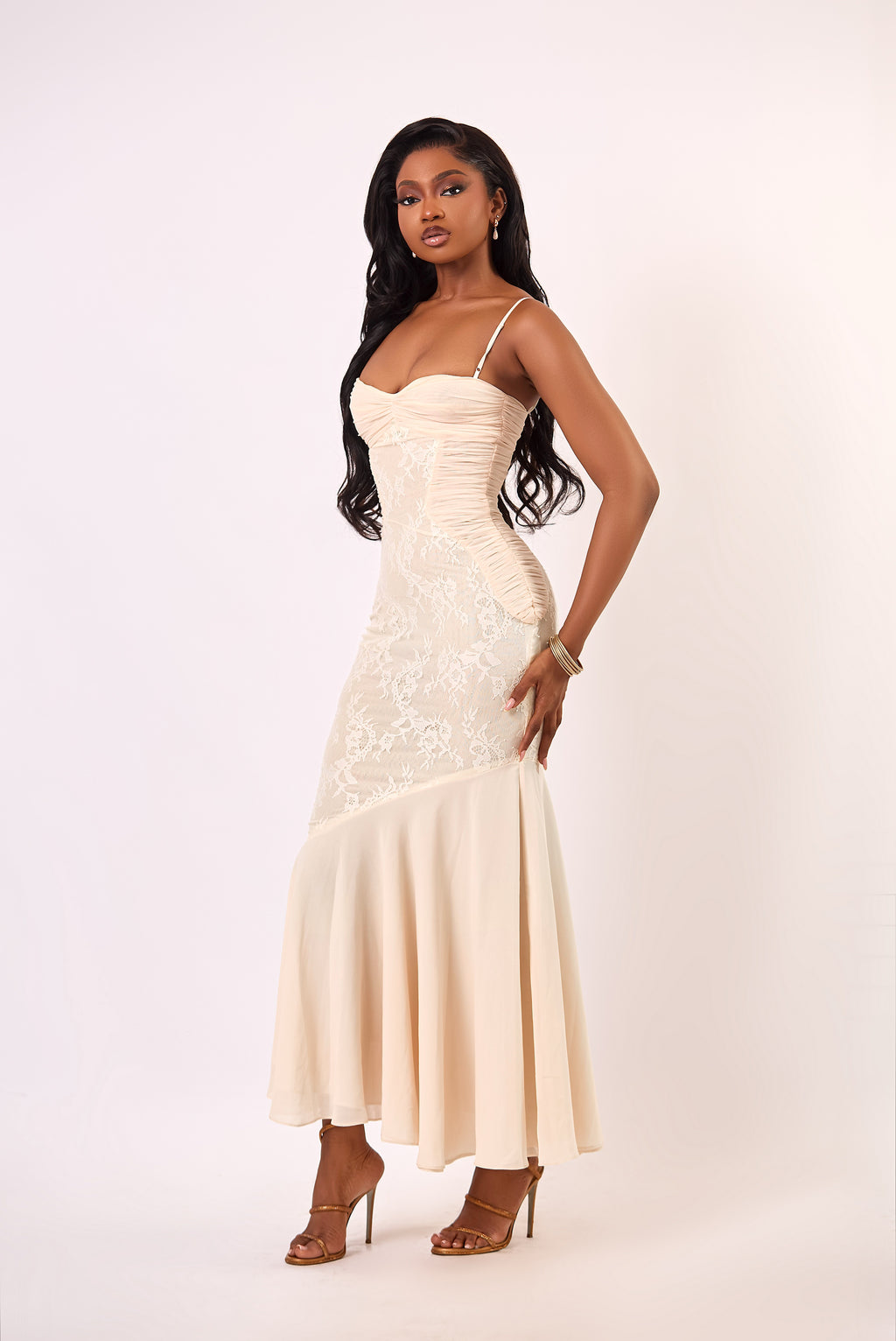 Adeline Lace Maxi Dress