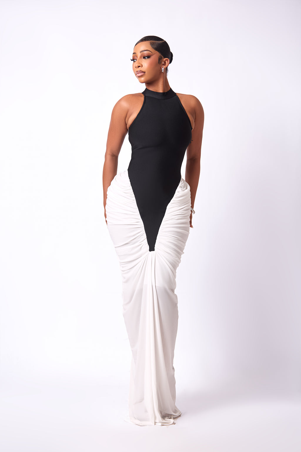 Serena Sculpted Maxi Dress