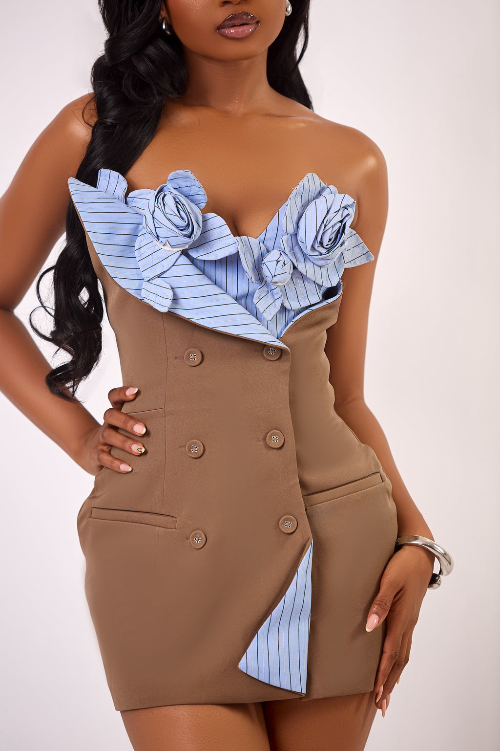 Ava Bloom Mini Dress