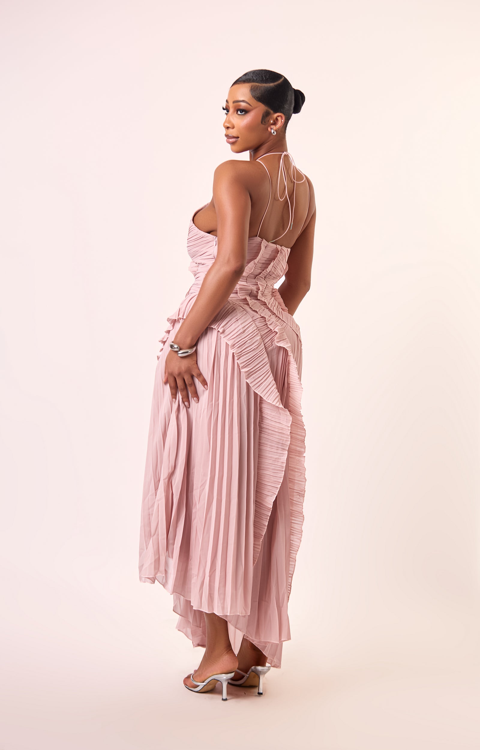 Valencia Ruffle Maxi Dress