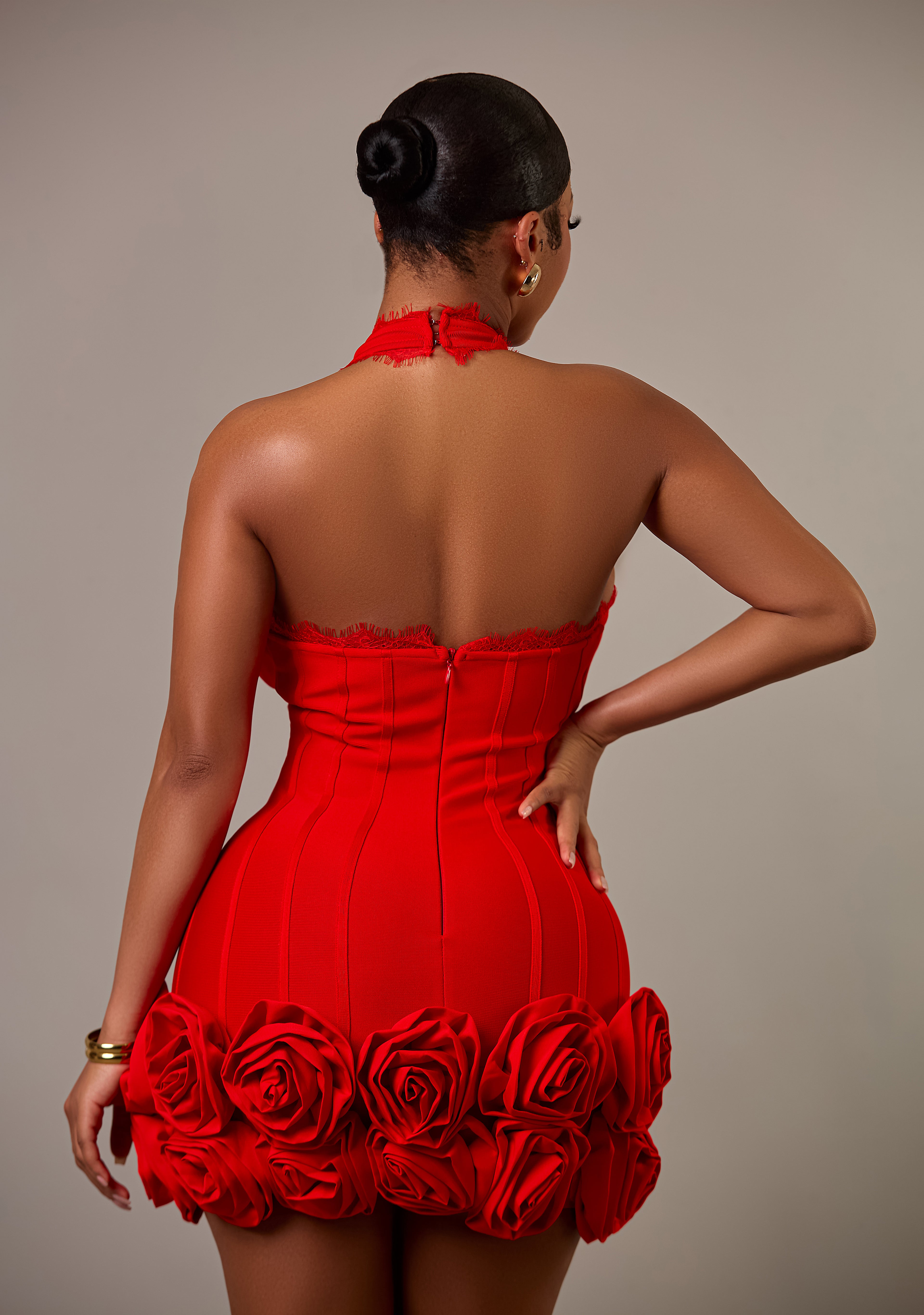 Hot Romance Bandage Mini Dress