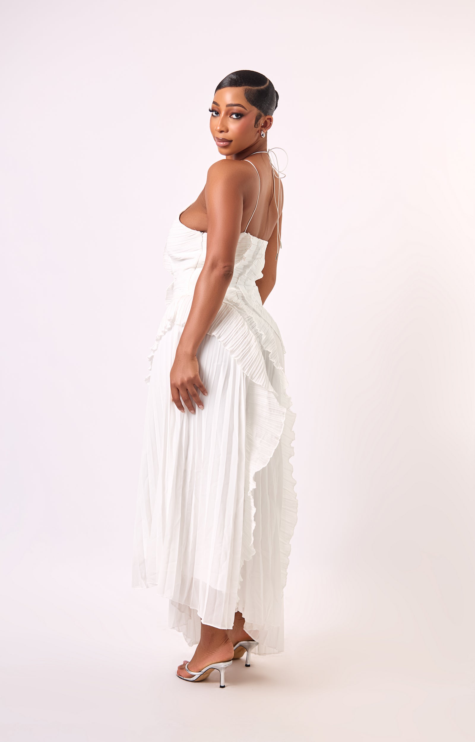 Valencia Ruffle Maxi Dress