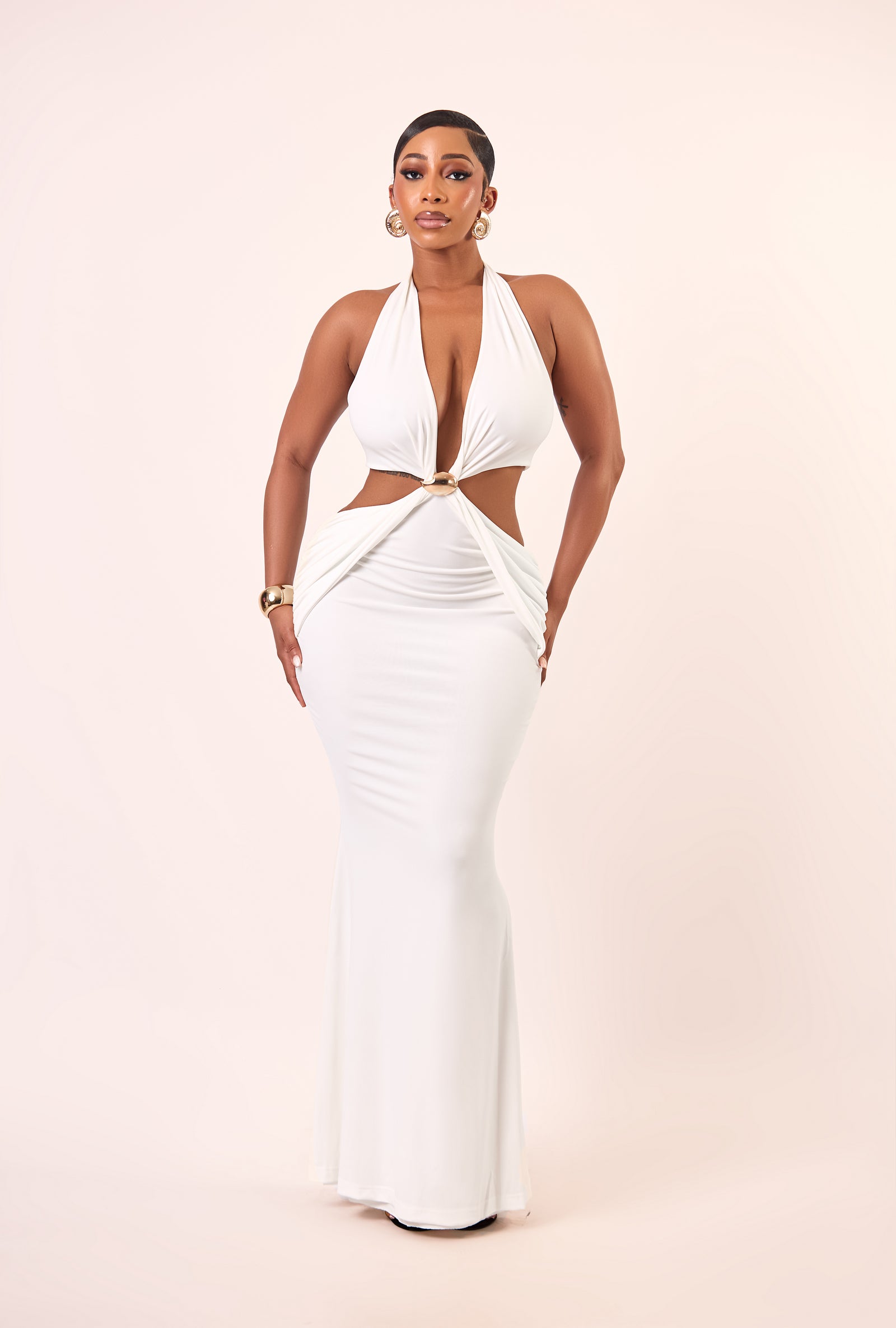 Naomi Cut Out Maxi Dress